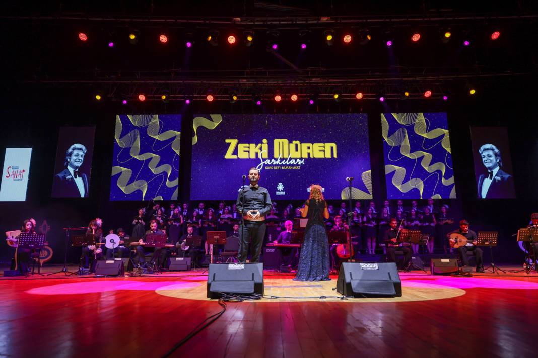 Zeki Müren şarkıları yürekleri titretti! Selçuklu’da alkışlar susmadı 13